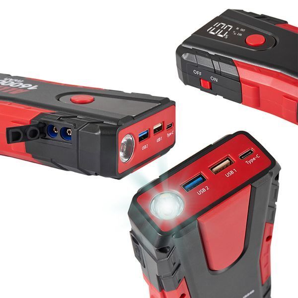 Бустер (пусковий пристрій) Alligator Jump Starter 400A/800A 16000mAh JS840 фото