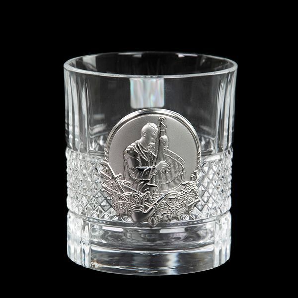 Набір келихів для віскі Козаки Boss Crystal, 6 келихів, срібло, кришталь B6KOZ1XS фото