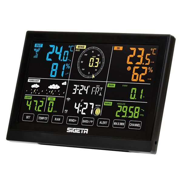 Метеостанція SIGETA SmartMeteo Pro 7-in-1 Wi-Fi + Безкоштовна доставка 65031 фото