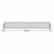 Фара світлодіодна Brevia CREE Spot 120W (40x3W), 11200Lm, 554x82x90мм, 1шт 60400SX1 фото 8