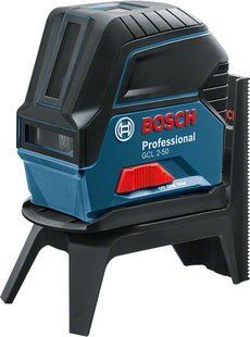Лазерний нівелір Bosch GCL 2-50 + RM1 + BM3 + LR6 + кейс (0601066F01) 0601066F01 фото