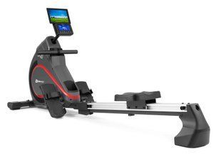 Гребний тренажер Hop-Sport HS-095R Spike сірий + мат 5902308219519 фото