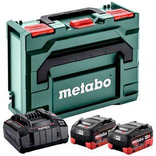 Базовий комплект Metabo LiHD 18 В 2х5,5 Ah, з/п ASC 145 в MetaBOX 145 685077000 фото