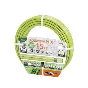 Шланг поливальний 1/2", 15м Aquaviva Plus, салатовий 90030000 фото