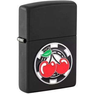Запальничка Zippo 218 Cherries Poker Chip 48905 фото