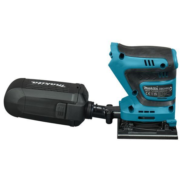 Акумуляторна вібраційна шліфмашина Makita DBO480Z (без АКБ) DBO480Z фото
