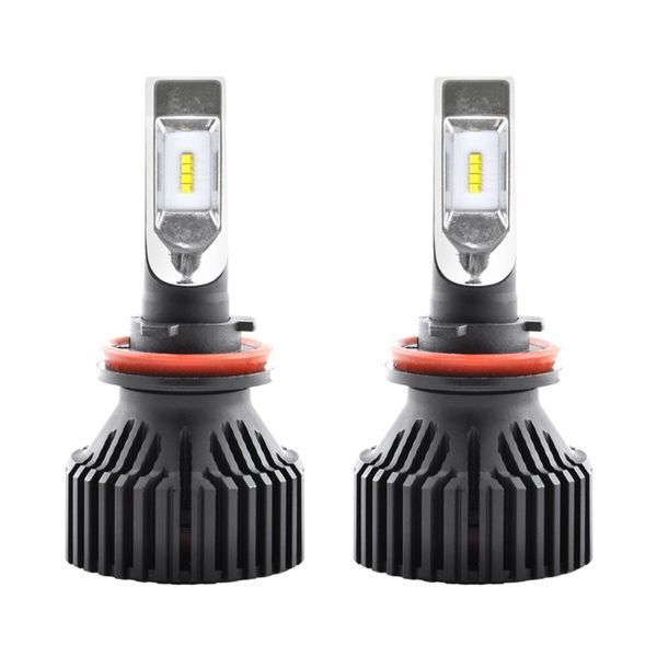 LED автолампа Solar H11 12/24V 6500K 8000Lm 60W ZES Chip 8311 фото