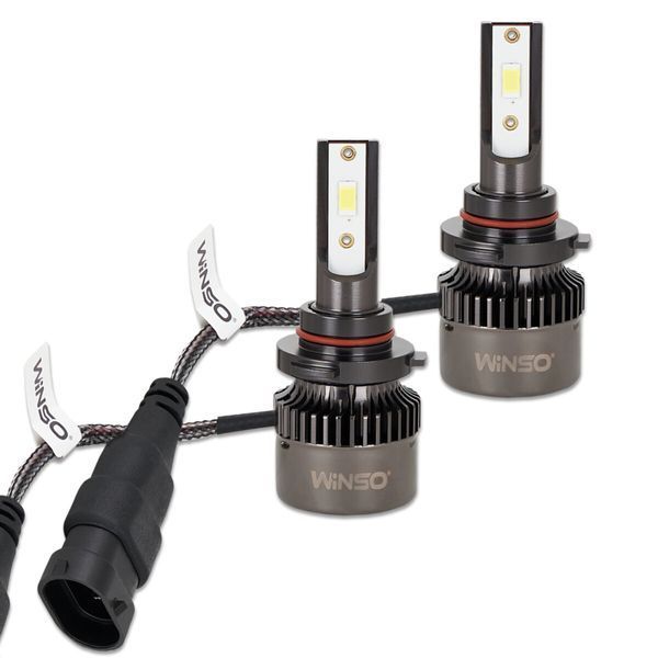 Автолампа Winso LED HВ3(9005) 12/24V 50Вт 5000Лм 6500K CSP3570 2шт 794500 фото