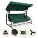 Велика гойдалка з подушками LEOBRO Luxury Plus Green (LB-1050) LB-1050 фото 1