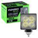 Фара світлодіодна Winso Pro Epistar 4D точковий 10-30V, 12W (4x3W), 1шт 780140 фото 3