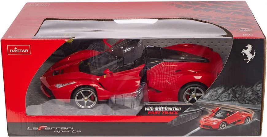 Машинка Rastar Ferrari LaFerrari Aperta на радіокеруванні. 1:14. Червоний 454.00.17 фото