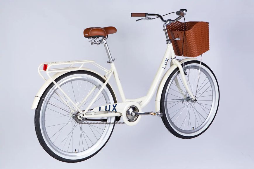 Велосипед ST 26 Dorozhnik LUX Velosteel рама-17 слонова кістка 2026 OPS-D-26-365 фото