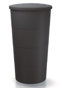 Ємність для збору дощової води Prosperplast Smooth, антрацит, 200 л 5905197368276 фото