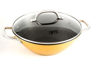 GIPFEL Каструля із скляною кришкою SELECT ORANGE 28см/3,6л 2146 GIPFEL 2146 фото