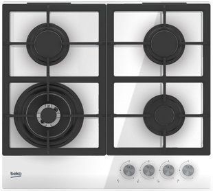 Газова варильна поверхня Beko HILW 64225 SW (6401874) 6401874 фото