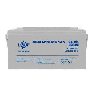 Акумулятор мультигелевий LPM-MG 12V - 65 Ah LP3872 фото
