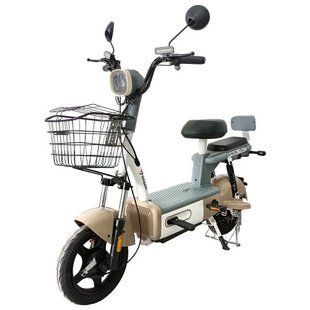 Велосипед з електродвигуном SPARK VOLT 14 48V/400W/12Ah Бежевий 000227057 фото