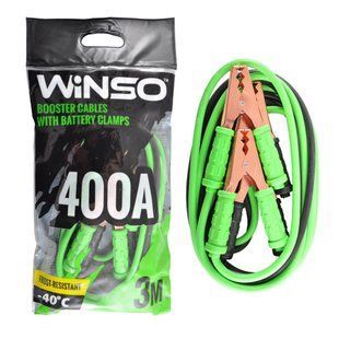 Провода-прикурювачі Winso 400А, 3м 138420 138420 фото