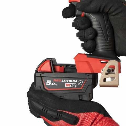 Енергокомплект Li-Ion MILWAUKEE, M18 NRGCR-502 (зарядний пристрій M12-18FC, 2 акумулятори М18 B5-CR 5Аг) 4932479831 фото