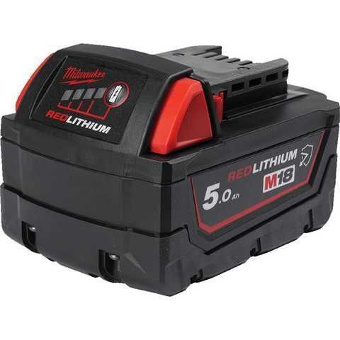 Енергокомплект Li-Ion MILWAUKEE, M18 NRGCR-502 (зарядний пристрій M12-18FC, 2 акумулятори М18 B5-CR 5Аг) 4932479831 фото
