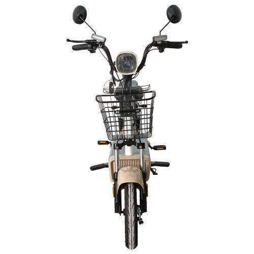 Велосипед з електродвигуном SPARK VOLT 14 48V/400W/12Ah Бежевий 000227057 фото