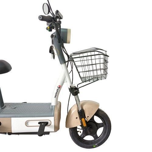 Велосипед з електродвигуном SPARK VOLT 14 48V/400W/12Ah Бежевий 000227057 фото
