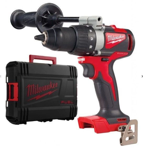 Дриль-шурупокрут акумуляторний MILWAUKEE, M18 BLDD2-0X, 82Нм (HDкейс) 4933464514 фото