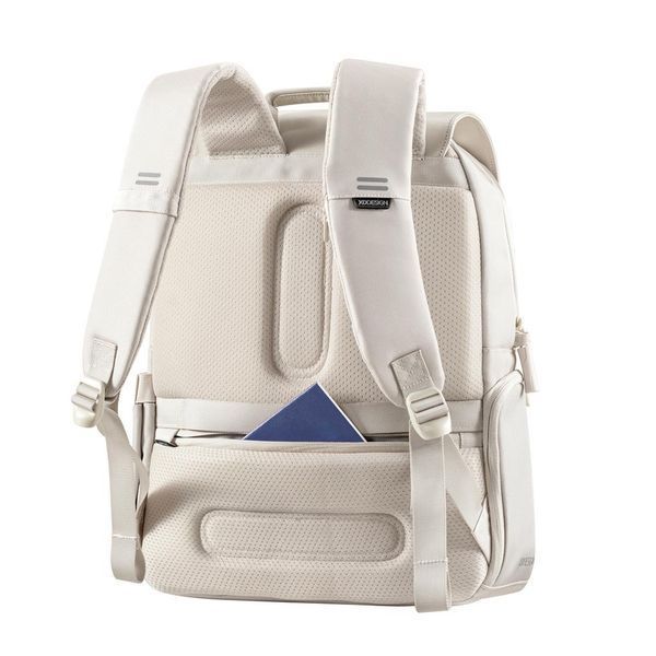 Рюкзак Soft Daypack захист від крадіжок, порізів, сірий P705.983 фото