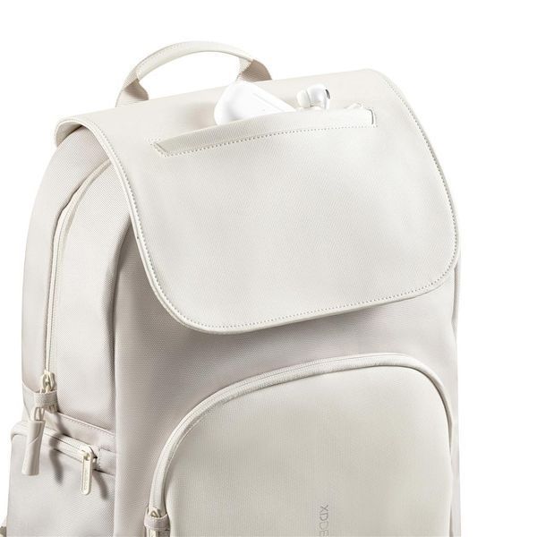 Рюкзак Soft Daypack захист від крадіжок, порізів, сірий P705.983 фото