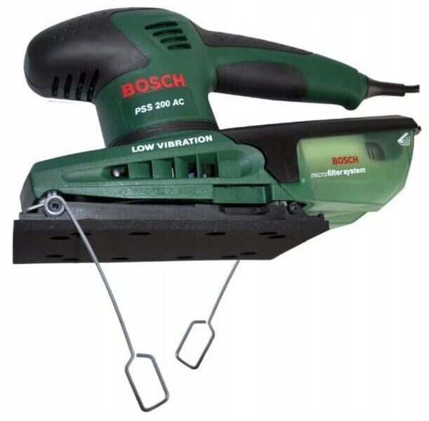 Вібраційна шліфувальна машина Bosch PSS 200 AC (0603340100) 0603340100 фото