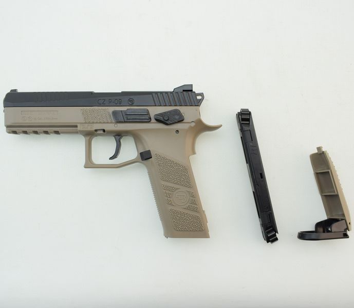 Пістолет пневматичний ASG CZ P-09 Pellet DT-FDE Blowback, 4,5 мм 2370.28.77 фото