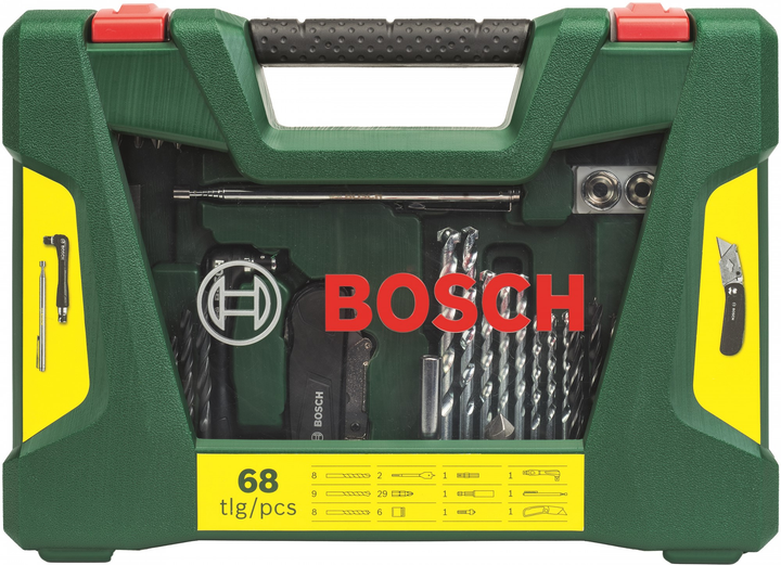 Набір біт та свердел Bosch V-Line 68 шт. (2607017191) 2607017191 фото