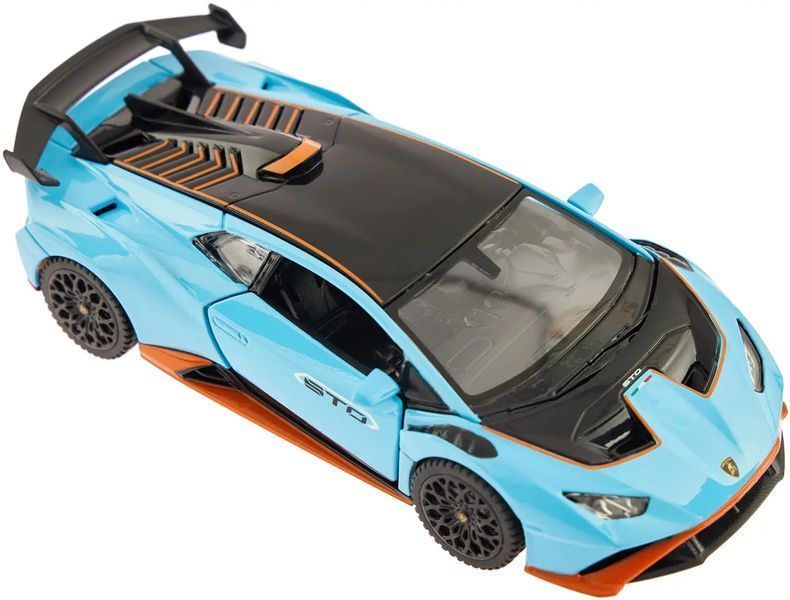 Машинка Rastar Lamborghini Huracan STO 1:32 Блакитний 454.00.79 фото