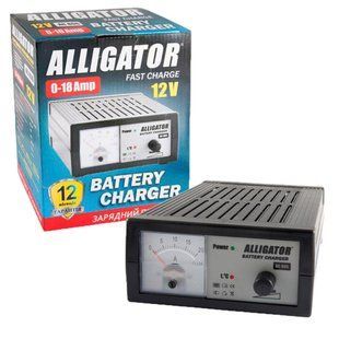 Зарядний пристрій АКБ Alligator 12V, 18А AC806 фото