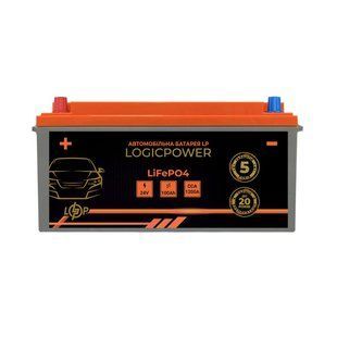 Автомобільний літієвий акумулятор LP LiFePO4 24V - 100 Ah (+ зліва) BMS 1200А LP24772 фото