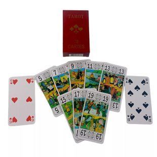 Карти для гри в тарок з гаданням 78 карт Duke Tarot11.5x6 см (DN29753A) DN29753A фото