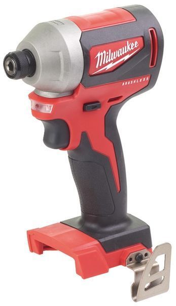 Гайкокрут акумуляторний безщітковий 1/4" HEX MILWAUKEE M18 CBLID-0 180Нм 4933464476 фото
