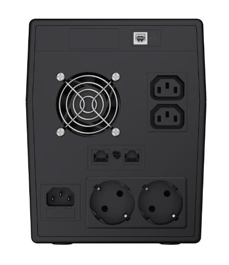 ДБЖ/Безперебійник Green Cell 2000VA/1400W (UPS09) Чистий синус UPS09 фото