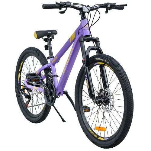 Велосипед SPARK FLEX (колеса - 24, алюмінієва рама - 11) бузковий 000238391 фото
