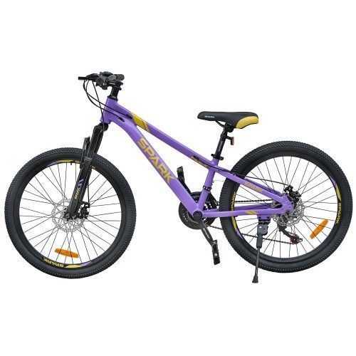 Велосипед SPARK FLEX (колеса - 24, алюмінієва рама - 11) бузковий 000238391 фото