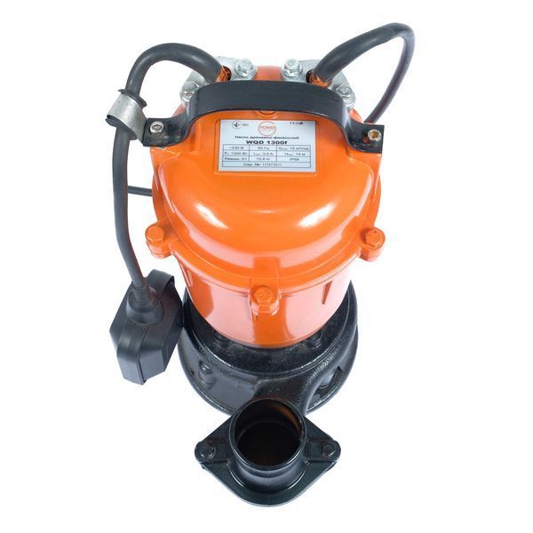 Насос заглибний дренажно-фекальний Powercraft WQD 1300f 70601 фото