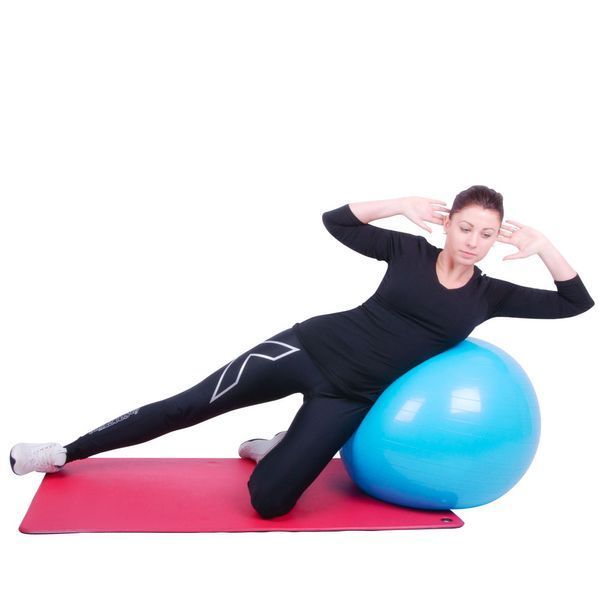 М'яч гімнастичний inSPORTline Top Ball 55 см - синій 3909-3 фото
