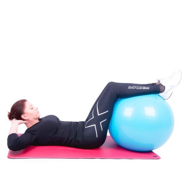 М'яч гімнастичний inSPORTline Top Ball 55 см - синій 3909-3 фото
