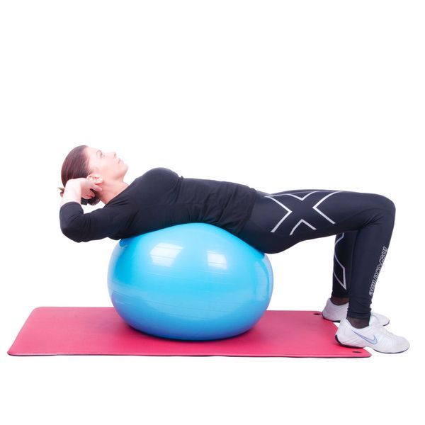 М'яч гімнастичний inSPORTline Top Ball 55 см - синій 3909-3 фото