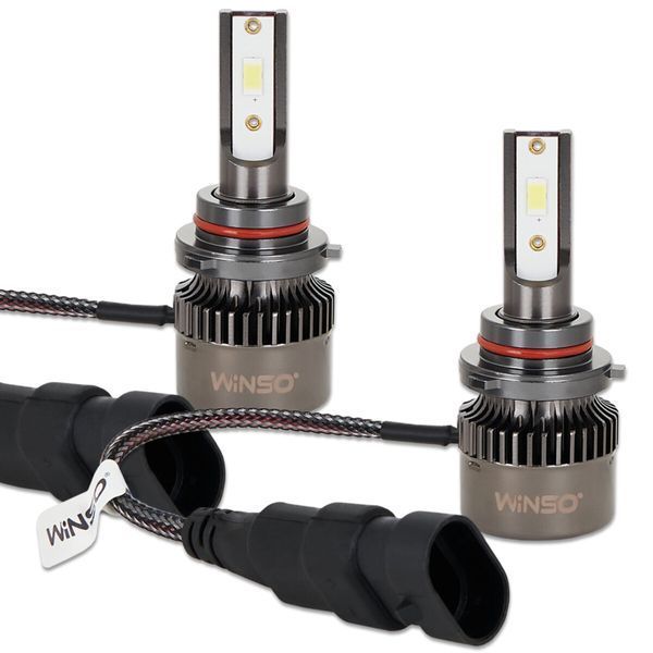 Автолампа Winso LED HВ4(9006) 12/24V 50Вт 5000Лм 6500K CSP3570 2шт 794600 фото