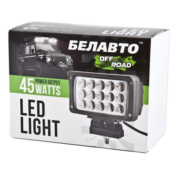 Автолампа світлодіодна Belauto Epistar Spot LED (15*3w) BOL1503S фото