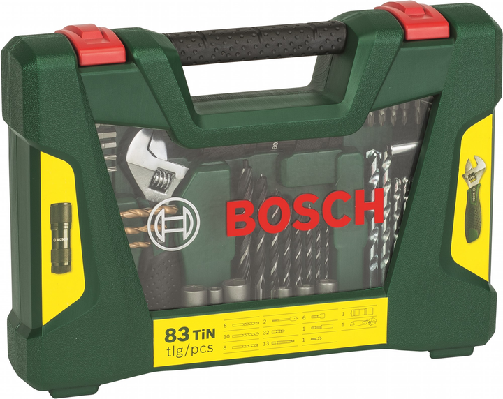 Набір біт та свердел Bosch V-Line 83 шт. (2607017193) 2607017193 фото