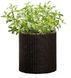 Горщик для квітів Keter 7 л. Cylinder Planter Small, коричневий 7290103664183 фото 1