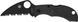 Ніж Spyderco Manbug Wharncliffe Serrated Black 87.17.85 фото 1