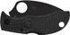 Ніж Spyderco Manbug Wharncliffe Serrated Black 87.17.85 фото 2